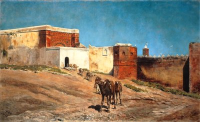 Caravans Departing, 1879 by Edwin Lord Weeks